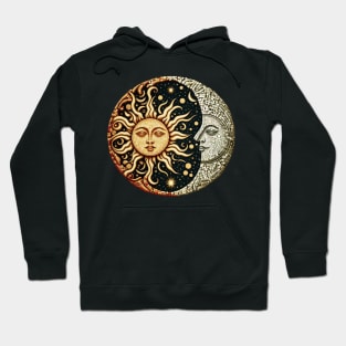 Sun and Moon Mosaic Hoodie